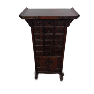 ASIAN STYLE MULTI SMALL DRAWER APOTHECARY CABINET