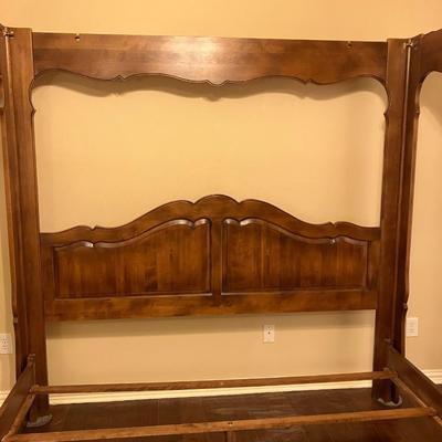 Ethan Allen canopy bed