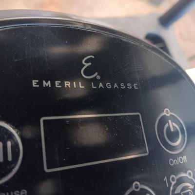 LIKE NEW EMERIL LAGASSE JUICER WITH ATTACHMENTS