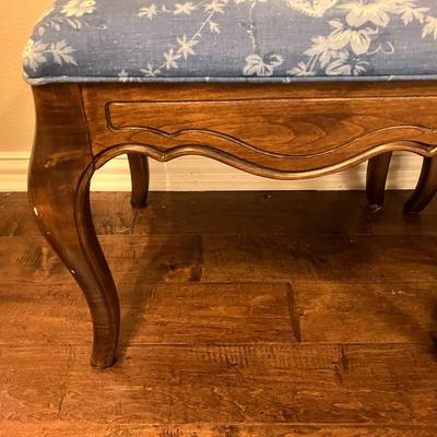 Ethan Allen upholstered stools/ottomans