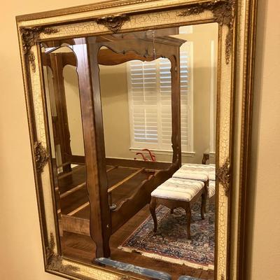 French Regency wall mirror