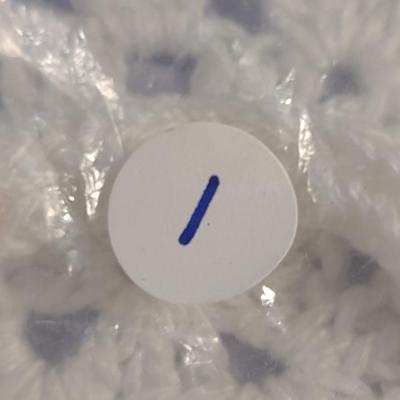 Sale Photo Thumbnail #860: Hand Crocheted 'Granny Stitch' Bag- New with Tag- Approx 11 1/2" x 8 1/4" (#1)