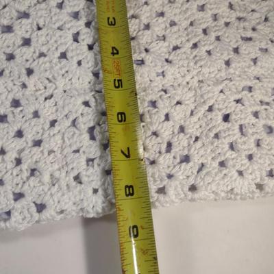 Sale Photo Thumbnail #858: Hand Crocheted 'Granny Stitch' Bag- New with Tag- Approx 11 1/2" x 8 1/4" (#1)