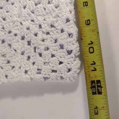 Sale Photo Thumbnail #857: Hand Crocheted 'Granny Stitch' Bag- New with Tag- Approx 11 1/2" x 8 1/4" (#1)