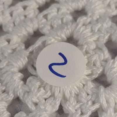 Sale Photo Thumbnail #866: Hand Crocheted 'Granny Stitch' Bag- New with Tag- Approx 12" x 8 1/2" (#2)