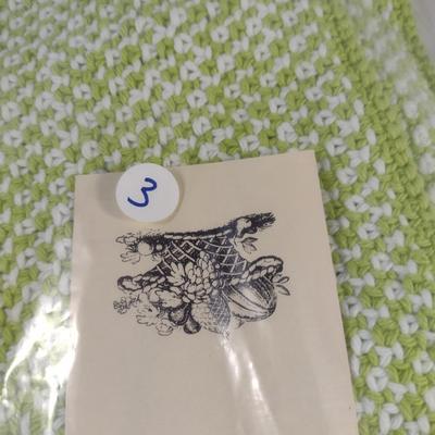 Sale Photo Thumbnail #872: Hand Knitted Cotton Placemats- New with Tag- Set of Four (#3)