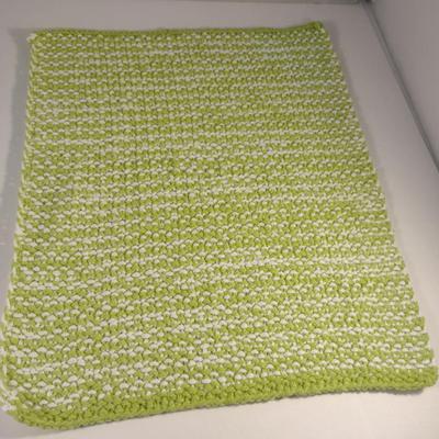 Sale Photo Thumbnail #876: Hand Knitted Cotton Placemats- New with Tag- Set of Four (#4)