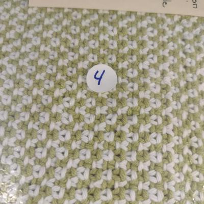 Sale Photo Thumbnail #873: Hand Knitted Cotton Placemats- New with Tag- Set of Four (#4)