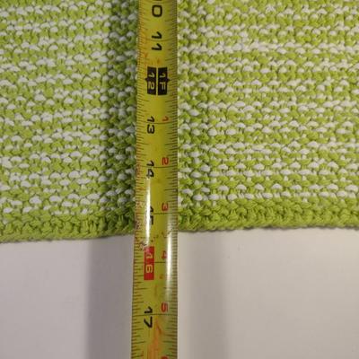 Sale Photo Thumbnail #877: Hand Knitted Cotton Placemats- New with Tag- Set of Four (#4)