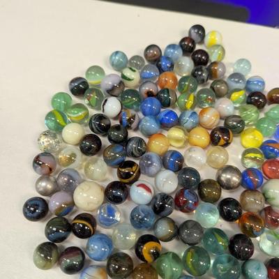 Sale Photo Thumbnail #133: Vintage Marbles Some Are Uranium #5