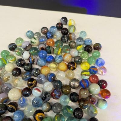 Sale Photo Thumbnail #132: Vintage Marbles Some Are Uranium #5