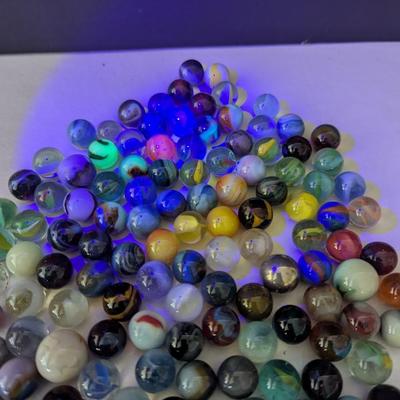 Sale Photo Thumbnail #139: Vintage Marbles Some Are Uranium #5