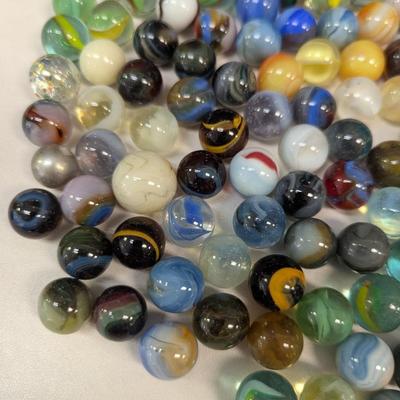 Sale Photo Thumbnail #134: Vintage Marbles Some Are Uranium #5