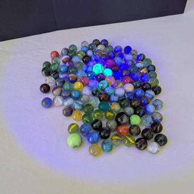 Sale Photo Thumbnail #141: Vintage Marbles Some Are Uranium #4