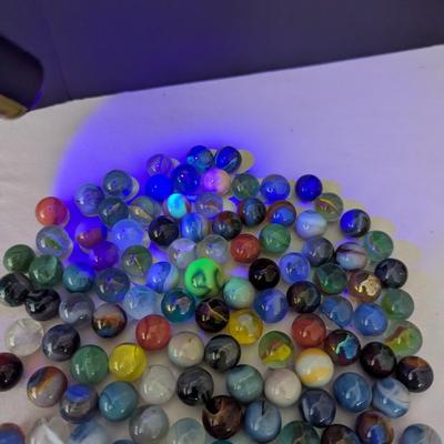 Sale Photo Thumbnail #143: Vintage Marbles Some Are Uranium #4
