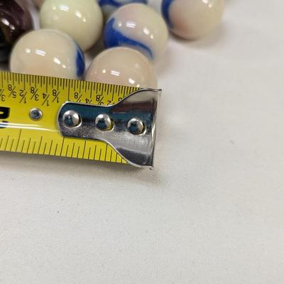 Sale Photo Thumbnail #148: Vintage Large Uranium Marbles #2