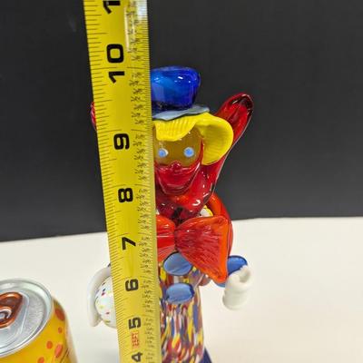 Sale Photo Thumbnail #193: Murano Figurines Clown Holding Ball