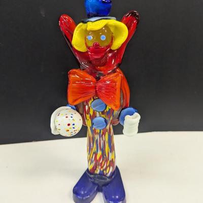 Sale Photo Thumbnail #188: Murano Figurines Clown Holding Ball
