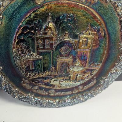 Sale Photo Thumbnail #198: Fenton Amethyst Carnival Glass Plates #1