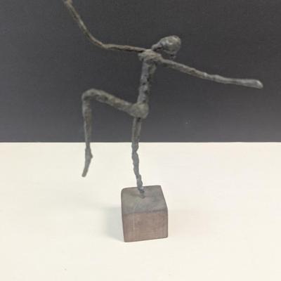 Sale Photo Thumbnail #47: Signed Abstract Form Metal Sculpture By Arturo Bassols 1964