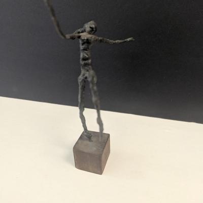 Sale Photo Thumbnail #49: Signed Abstract Form Metal Sculpture By Arturo Bassols 1964