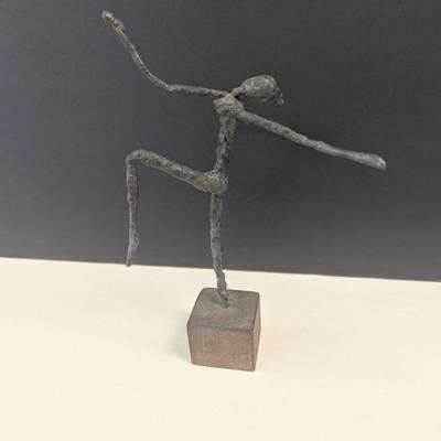 Sale Photo Thumbnail #50: Signed Abstract Form Metal Sculpture By Arturo Bassols 1964