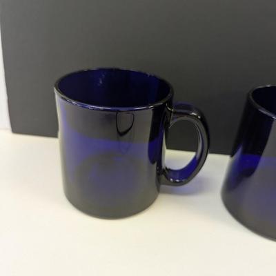 Sale Photo Thumbnail #297: Cobalt Blue Coffee Mugs