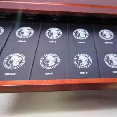 Sale Photo Thumbnail #2926: United States Silver Dollar Collection Storage Chest
