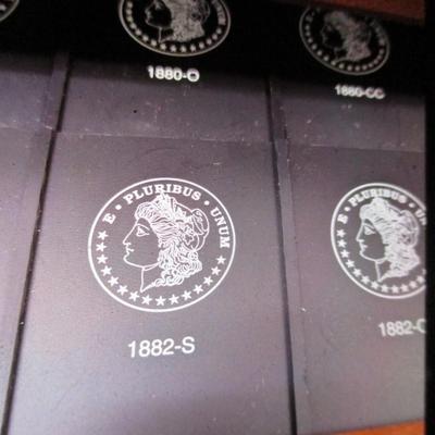 Sale Photo Thumbnail #2924: United States Silver Dollar Collection Storage Chest