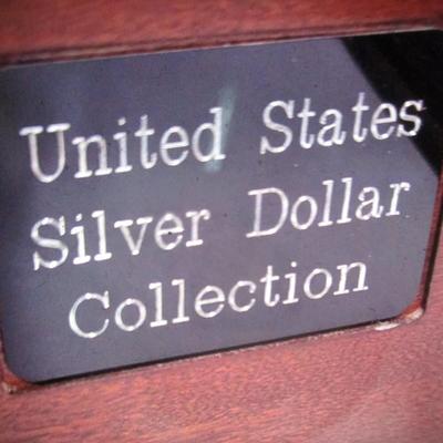 Sale Photo Thumbnail #2927: United States Silver Dollar Collection Storage Chest