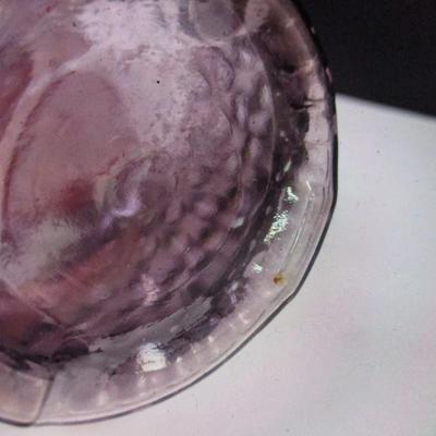 Sale Photo Thumbnail #393: Tiara Indiana Glass Amethyst Purple Hobnail Vase