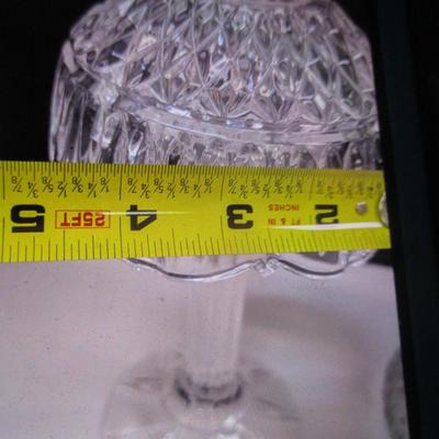 Sale Photo Thumbnail #1661: The stopper on the decanter is chipped