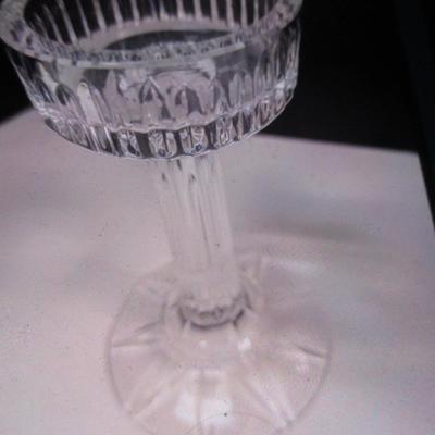 Sale Photo Thumbnail #1658: The stopper on the decanter is chipped