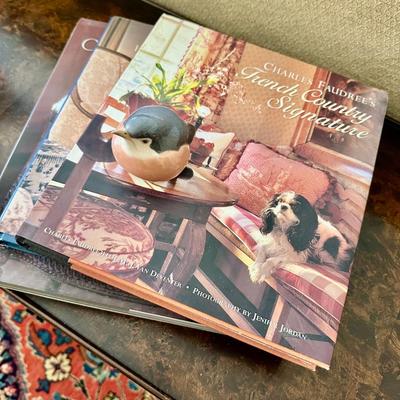 Furniture -Sofa Table, Art, Faudree books