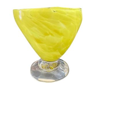 Furniture -Drexel coffee table with Italian art glass