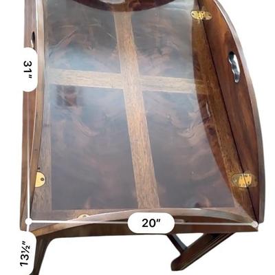 Furniture -Drexel coffee table with Italian art glass