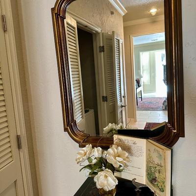 Furniture -Chinoiserie File cabinet Mirror, decor