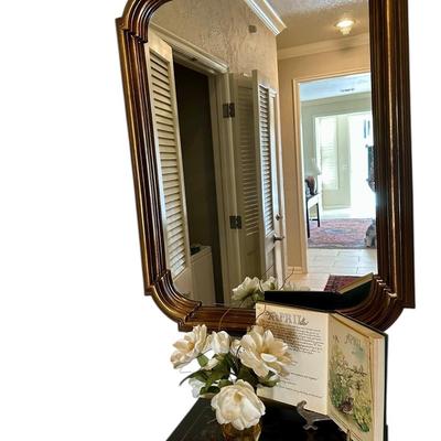 Furniture -Chinoiserie File cabinet Mirror, decor