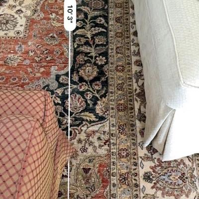 Rug / Semi Antique 10.5 x 7.5