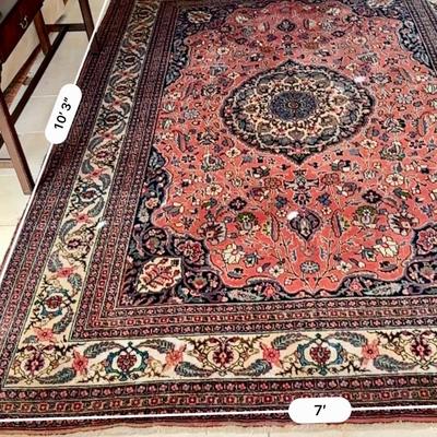 Rug Semi Antique 10 7 x 7’