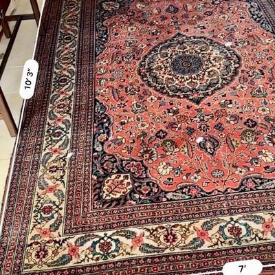 Rug Semi Antique 10 7 x 7’