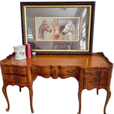 Furniture - French Style Desk w/ decor Art sold separately