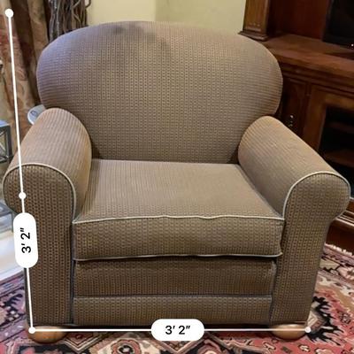 Furniture - Norwalk Upholstered Oversized Club Chair