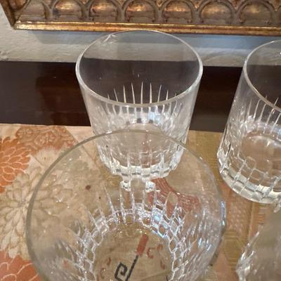 Crystal - Baccarat Highballs set of 6 - one bruised edge