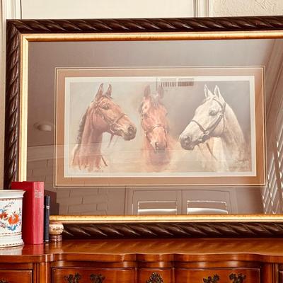 Art - Horse Print by SL Crawford