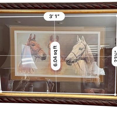 Art - Horse Print by SL Crawford