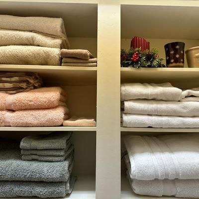 Linens - Towels & Candles
