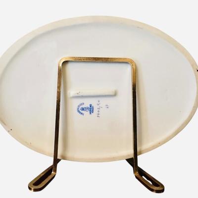 Decor - China - Herend Oval Bowl Rothschild Pattern