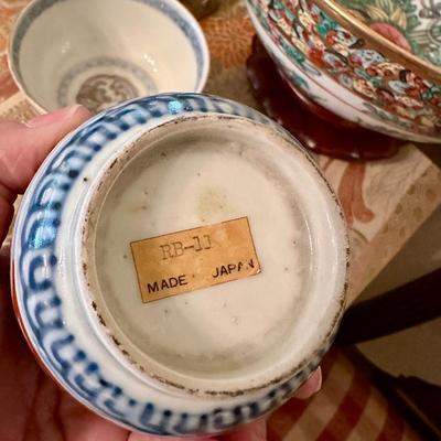 Decor - 2 Japan Imari rice bowls