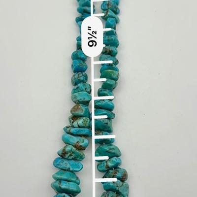 Jewelry - chunky 19” turquoise necklace